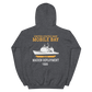 USS Mobile Bay (CG-53) 1989 Deployment Hoodie – back view, heather