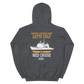 USS Leyte Gulf (CG-55) 2006 Deployment Hoodie – back view, heather