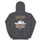 USS Leyte Gulf (CG-55) 2011 Deployment Hoodie – back view, heather