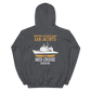 USS San Jacinto (CG-56) 2005-06 Deployment Hoodie – back view, heather