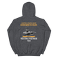 USS Bonhomme Richard (CVS-31) 1968 WESTPAC/VIETNAM Unisex Hoodie – back view, heather