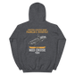 USS Franklin D. Roosevelt (CVA-42) 1964 MED CRUISE Hoodie – back view, heather