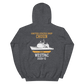 USS Chosin (CG-65) 2009-10 Unisex Hoodie – back view, heather
