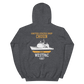USS Chosin (CG-65) 1997 WESTPAC Unisex Hoodie – back view, heather
