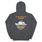 USS Chosin (CG-65) 2013 WESTPAC Unisex Hoodie – back view, heather