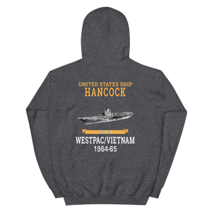 USS Hancock (CVA-19) 1964-65 WESTPAC/VIETNAM Unisex Hoodie