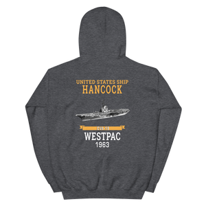 USS Hancock (CVA-19) 1963 WESTPAC Unisex Hoodie