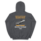 USS Kearsarge (CVS-33) 1969 WESTPAC/VIETNAM Hoodie – back view, heather