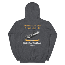 Load image into Gallery viewer, USS Kearsarge (CVS-33) 1969 WESTPAC/VIETNAM Hoodie