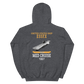 USS Essex (CVS-9) 1967 MED CRUISE Hoodie – back view, heather