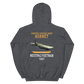 USS Hornet (CVS-12) 1967 WESTPAC/VIETNAM Hoodie – back view, heather