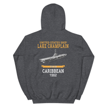 Load image into Gallery viewer, USS Lake Champlain (CVS-39) 1962 CARIBBEAN Hoodie