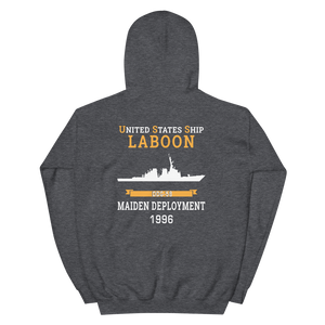 USS Laboon (DDG-58) 1996 MAIDEN DEPLOYMENT Unisex Hoodie