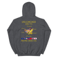 USS Chicago (CG-11) 1976 WESTPAC Cruise Hoodie – back view, heather