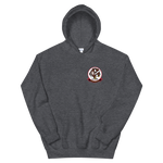 VP-17 White Lightnings Squadron Crest Hoodie – front view, heather