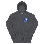 VP-69 Totems Squadron Crest Hoodie – front view, heather