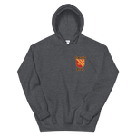 USS Gridley (DLG-21) Ship's Crest Hoodie – front view, heather