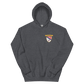 USS Chicago (CG-11) 1976 WESTPAC Cruise Hoodie – front view, heather