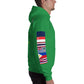 USS Hewitt (DD-966) 1989-90 Cruise Hoodie - FLAGS ON SLEEVE – irish green