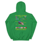 USS Harry S. Truman (CVN-75) 2004-05 Cruise Hoodie – back view, irish green
