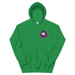 VP-11 Proud Pegasus Squadron Crest Hoodie – front view, irish green