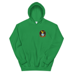 VP-1 Screaming Eagles Crest Hoodie – front view, irish green
