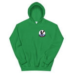 VP-30 Pro's Nest Squadron Crest Hoodie – front view, irish green