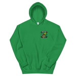 HSC-8 Eightballers Squadron Crest Hoodie – front view, irish green