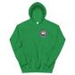USS Detroit (AOE-4) 1983 Med Cruise Hoodie – front view, irish green