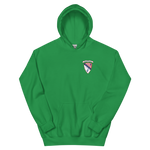 USS Chicago (CG-11) Ship's Crest Hoodie – front view, irish green