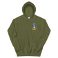 USS Austin (LPD-4) 2002-03 Cruise Hoodie – front view, military green