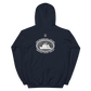 USS Bunker Hill (CG-52) 1993-94 Deployment Hoodie – back view, navy