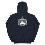 USS Bunker Hill (CG-52) 1988-89 Deployment Hoodie – back view, navy