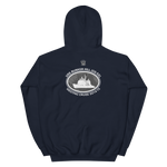 USS Bunker Hill (CG-52) 2014-15 Deployment Hoodie – back view, navy