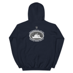 USS Bunker Hill (CG-52) 2004-05 Deployment Hoodie – back view, navy