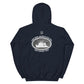 USS San Jacinto (CG-56) 1998 Deployment Hoodie – back view, navy