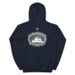 USS San Jacinto (CG-56) 1990-91 Deployment Hoodie – back view, navy