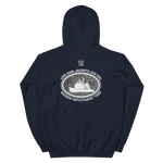 USS San Jacinto (CG-56) 1989 Deployment Hoodie – back view, navy