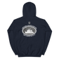 USS San Jacinto (CG-56) 2013-14 Deployment Hoodie – back view, navy