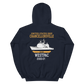USS Chancellorsville (CG-62) 2000-01 WESTPAC Hoodie – back view, navy