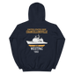 USS Chancellorsville (CG-62) 1993 WESTPAC Hoodie – back view, navy