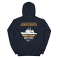 USS Chancellorsville (CG-62) 2011 WESTPAC Hoodie – back view, navy