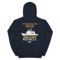 USS Shiloh (CG-67) 1996 WESTPAC/IO Hoodie – back view, navy