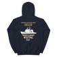 USS Shiloh (CG-67) 2008 WESTPAC Hoodie – back view, navy