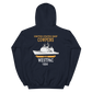 USS Cowpens (CG-63) 1994 WESTPAC Hoodie – back view, navy