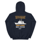 USS Gettysburg (CG-64) 2007 MED Hoodie – back view, navy
