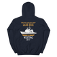 USS Lake Erie (CG-70) 2017 WESTPAC Unisex Hoodie – back view, navy