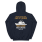 USS Cape St. George (CG-71) 2014-15 MED Unisex Hoodie – back view, navy