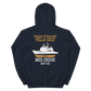 USS Vella Gulf (CG-72) 2001-02 MED Unisex Hoodie – back view, navy