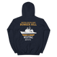 USS Bunker Hill (CG-52) 2014-15 WESTPAC Hoodie – back view, navy